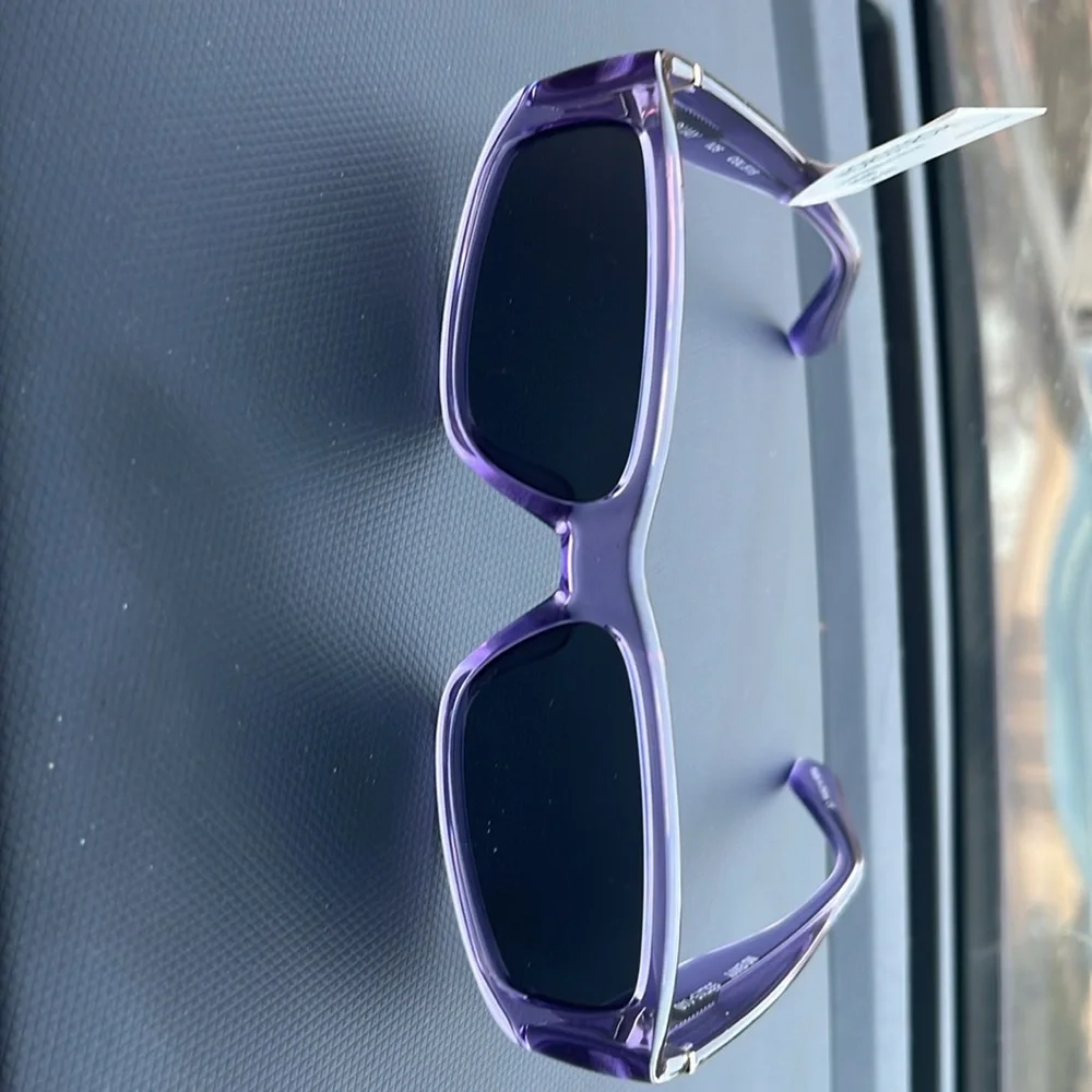 Quay Australia No Envy smoke lenses sunGlasses New Nordstrom rack purple - Picture 5 of 6